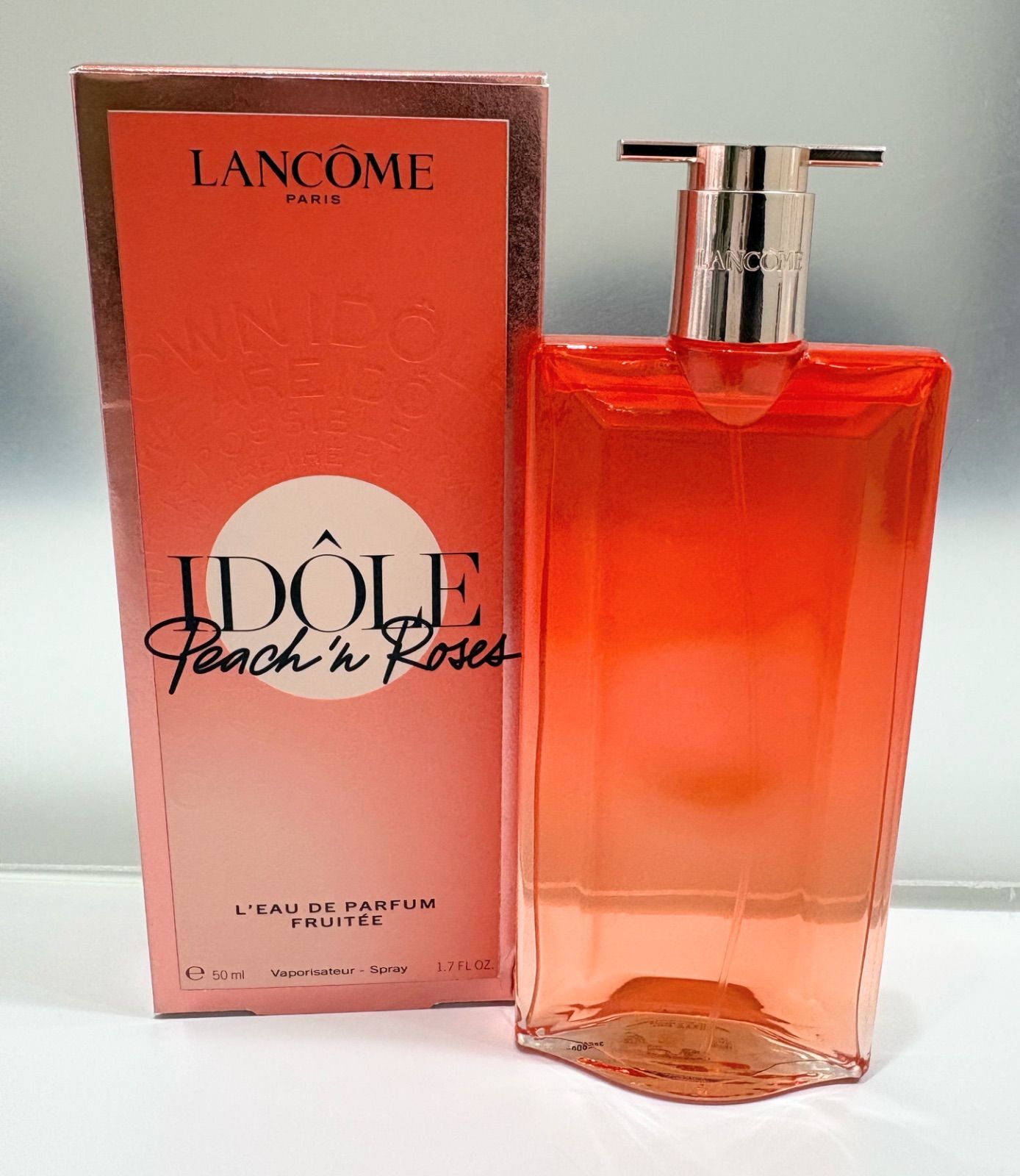 LANCOME ランコム イドル ピーチ&ローズ オードゥパルファン 50ml 