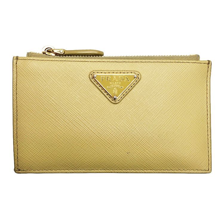 PRADA サフィアーノメタルゴールド 楽天市場】【未使用品】【財布】PRADA プラダ サフィアーノ メタル