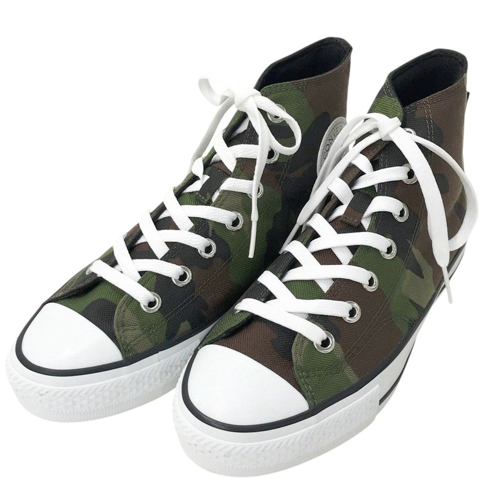 CONVERSE コンバース 33500100 ハイカットゴルフシューズ カモフラ柄 カーキ系 23.0 [240101674546] ゴルフウェア レディース ストスト