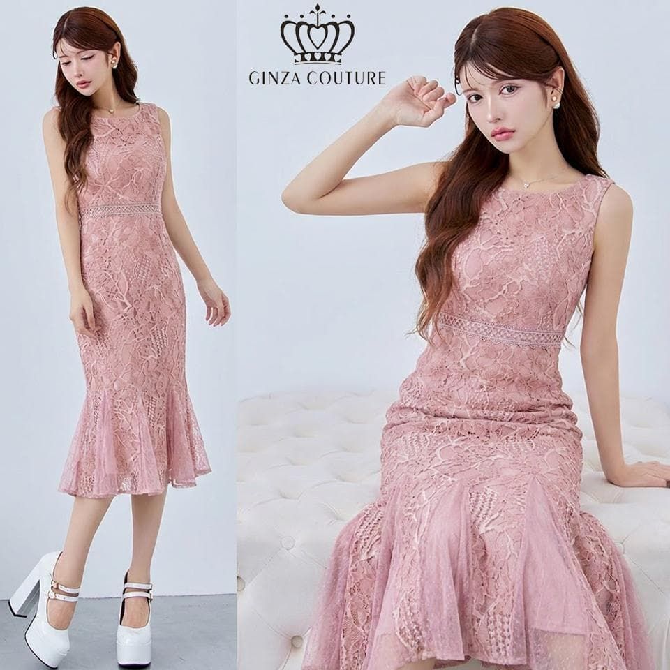 GINZA COUTURE / 銀座クチュール】マーメイド フラワーレース