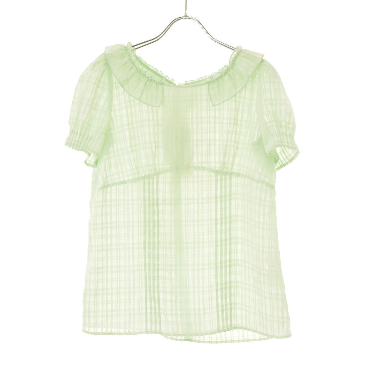 JILLSTUART 半袖シアーシャツブラウス S JILL by JILL STUART（ジルバイジルスチュアート） ブラウス シャツ 短