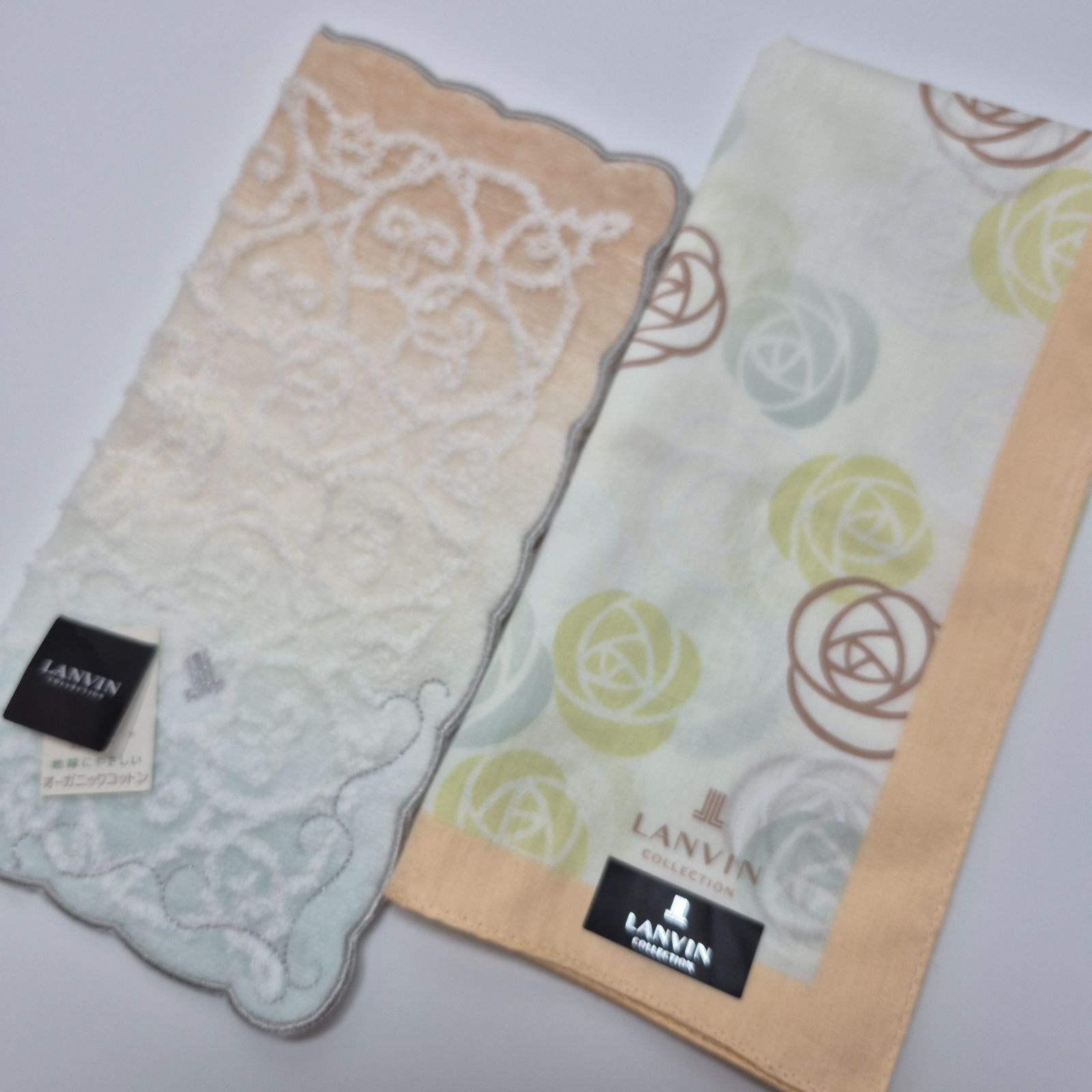 新品】LANVIN レディースハンカチ & タオルハンカチ セット - メルカリ