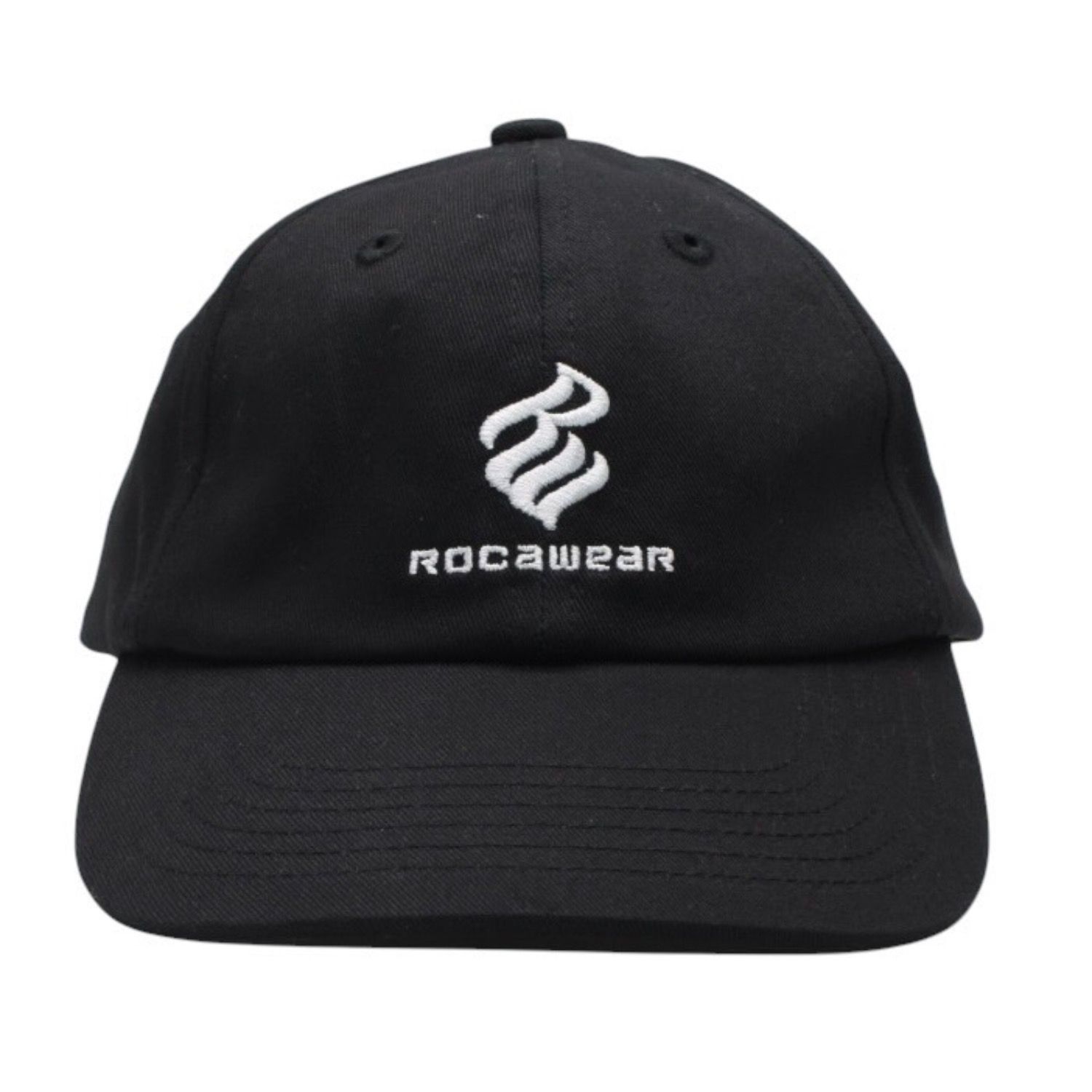 新品未使用 ROCAWEAR ロカウェア キャップ RW-LCPK01 JAY-Z ロゴ コットン ブラック 中古 4a001548