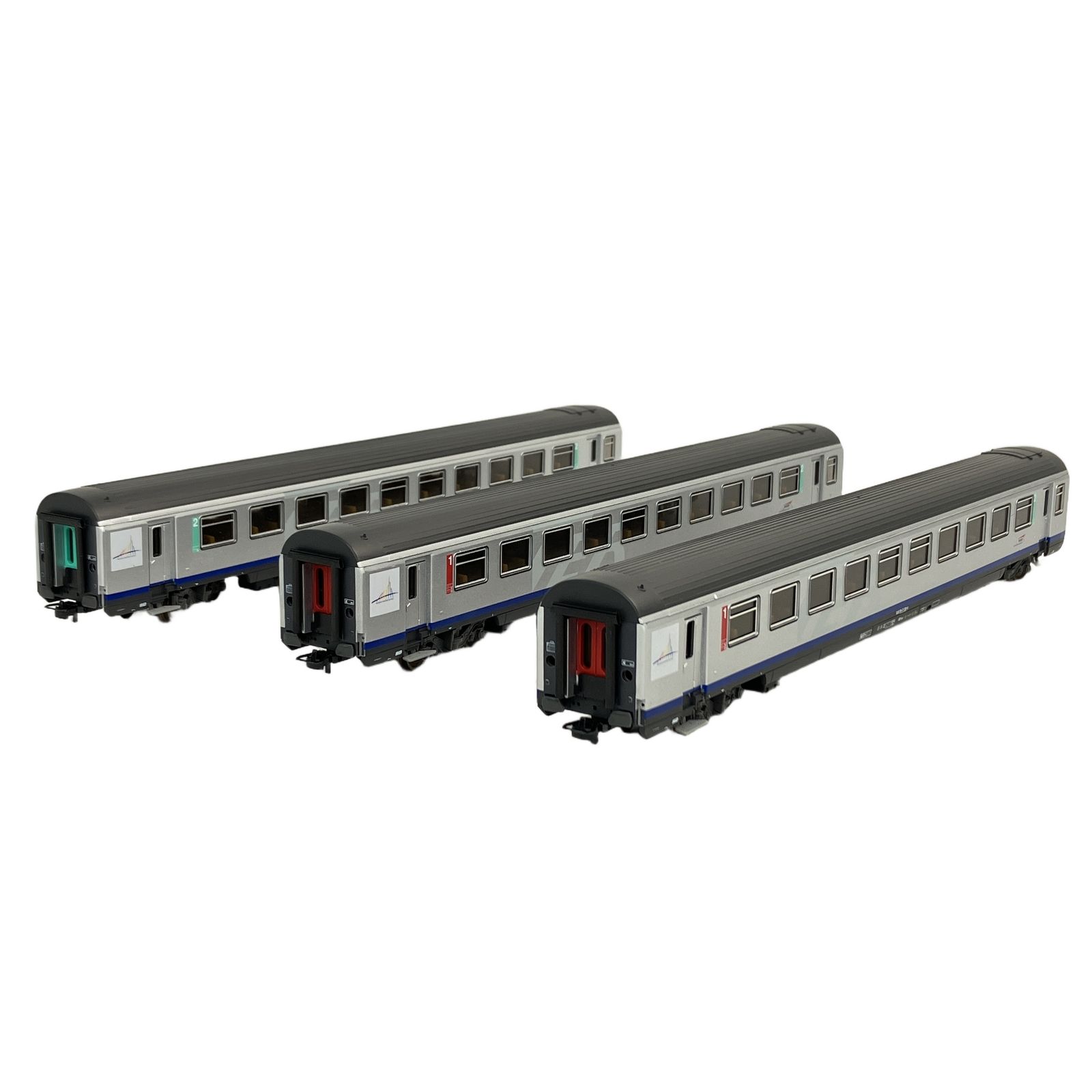 Lima L149991 フランス国鉄 SNCF Corail コライユ 客車 3両セット HOゲージ 鉄道模型 ジャンク N11181495