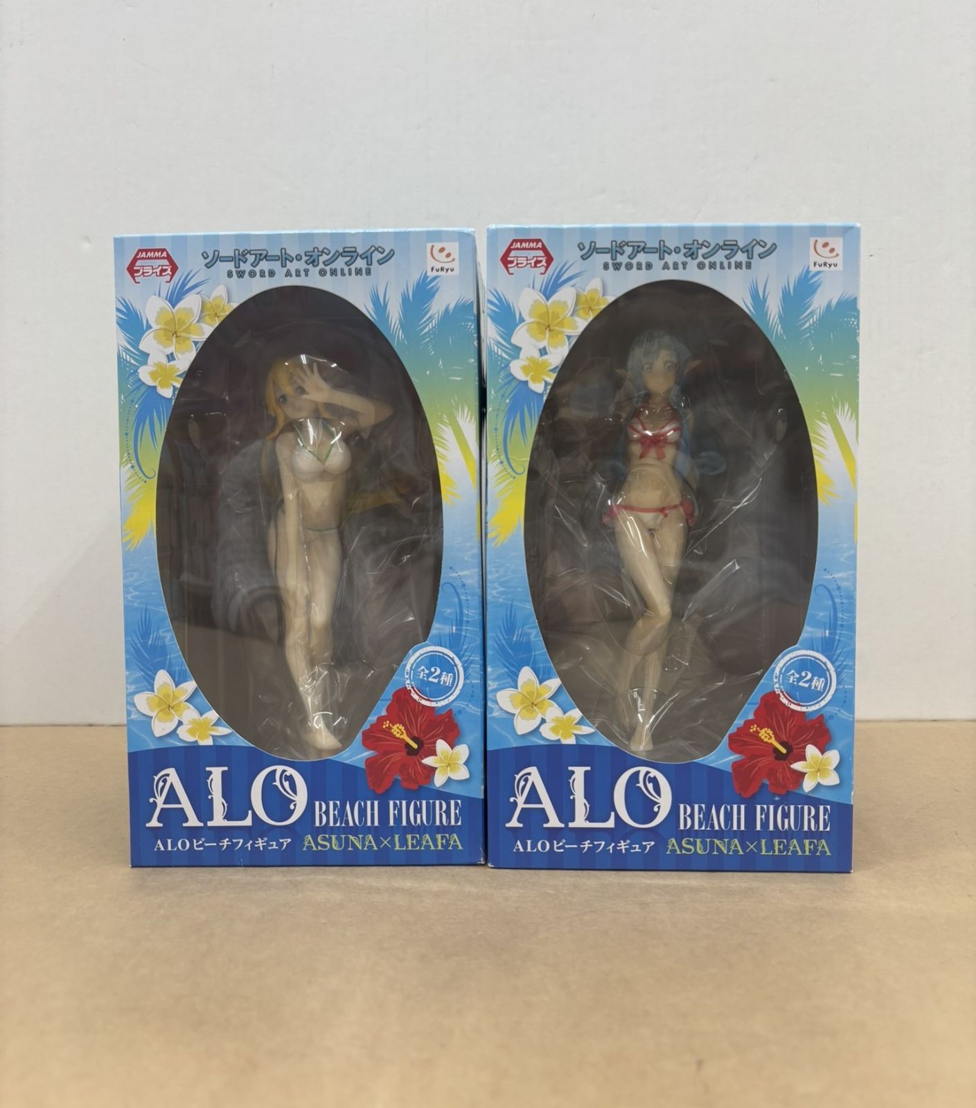 (未使用･未開封品)　ソードアート・オンライン ALOフィギュア (単品) v1yptgt ソードアート・オンライン ALOビーチフィギュア ASUNA×LEAFA 未開封