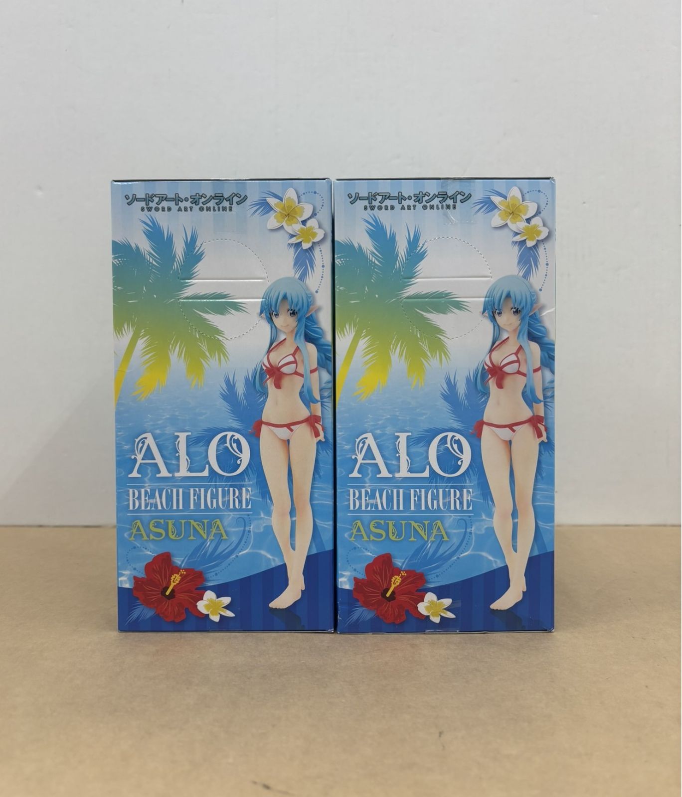 ソードアート・オンライン ALOビーチフィギュア ASUNA×LEAFA 未開封