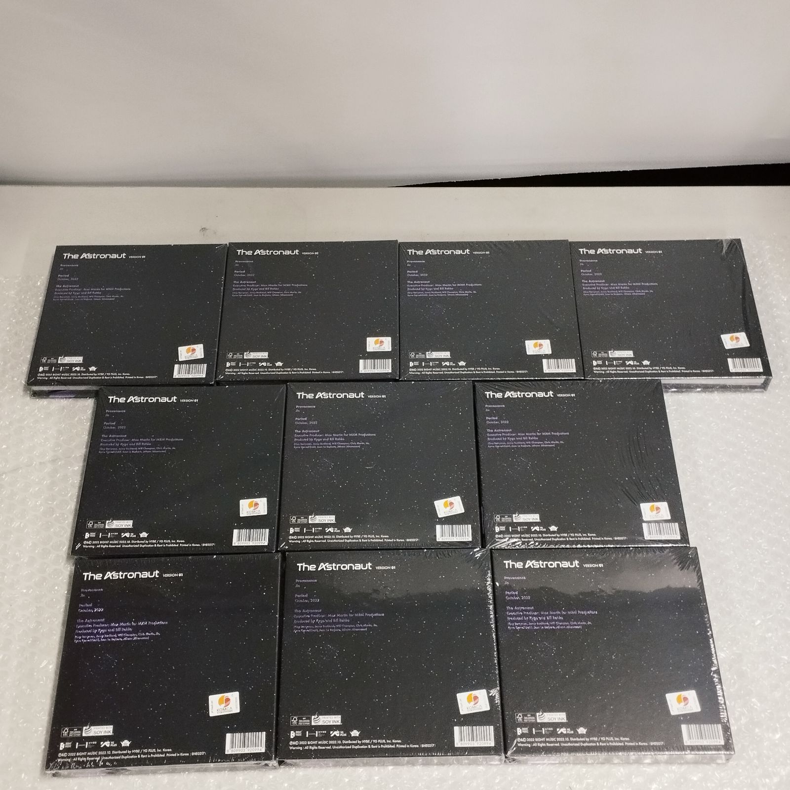 D9269】（未開封品）BTS JIN The Astronaut 20枚セット まとめ売り
