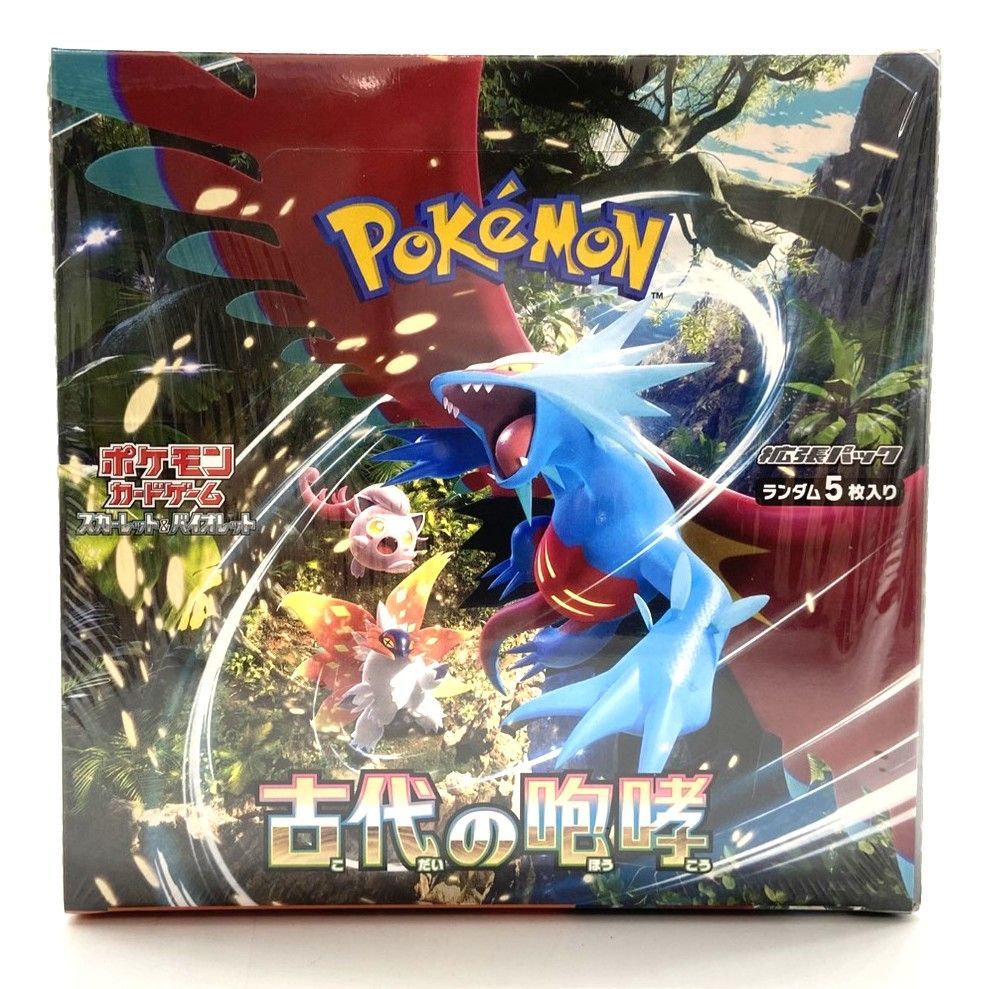未開封 シュリンク付き ポケモンカードゲーム 古代の咆哮 未来の一閃