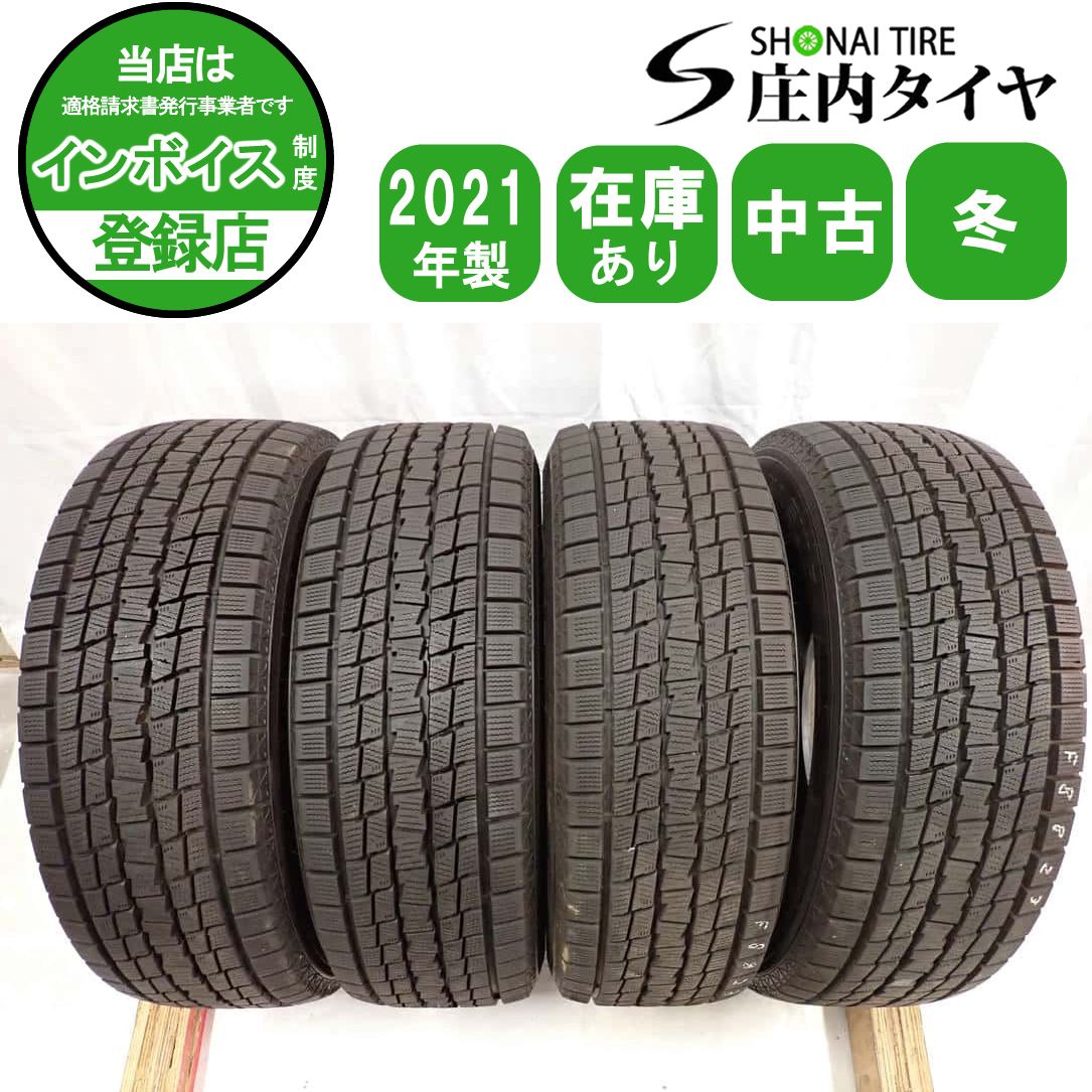 冬4本SET 会社宛送料無料 225/65R17 102Q グッドイヤー アイスナビ SUV 2021年製 NX ハリアー RAV4 アルファード エクトレ CX-8 5 NO,F8823