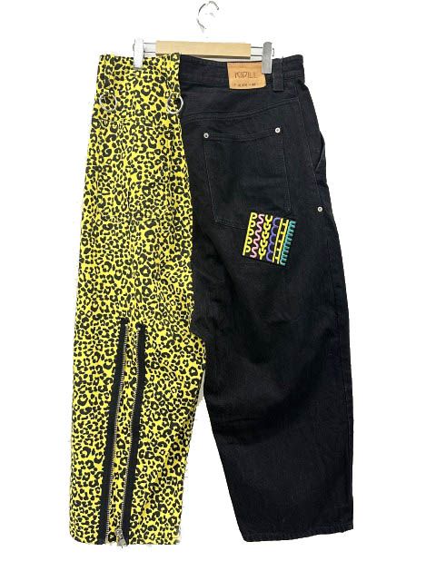 キディル KIDILL 20SS SEPARATE BONDAGE PANTS レオパード切替