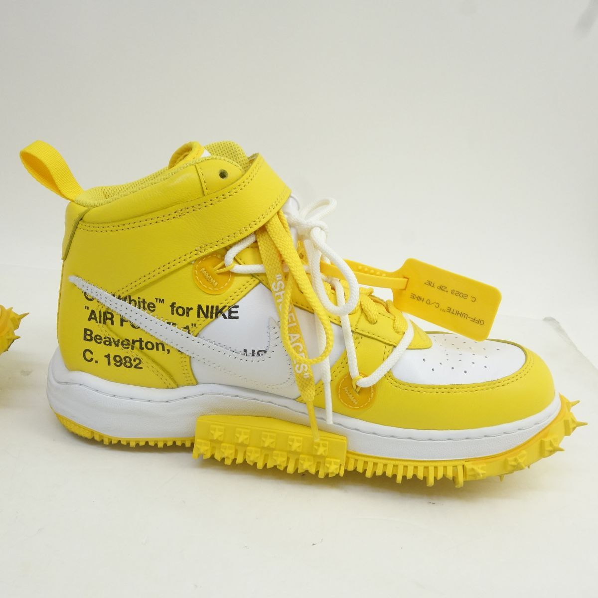 NIKE×Off?White ナイキ オフホワイト AIR FORCE 1 MID SP LTHR DR0500 