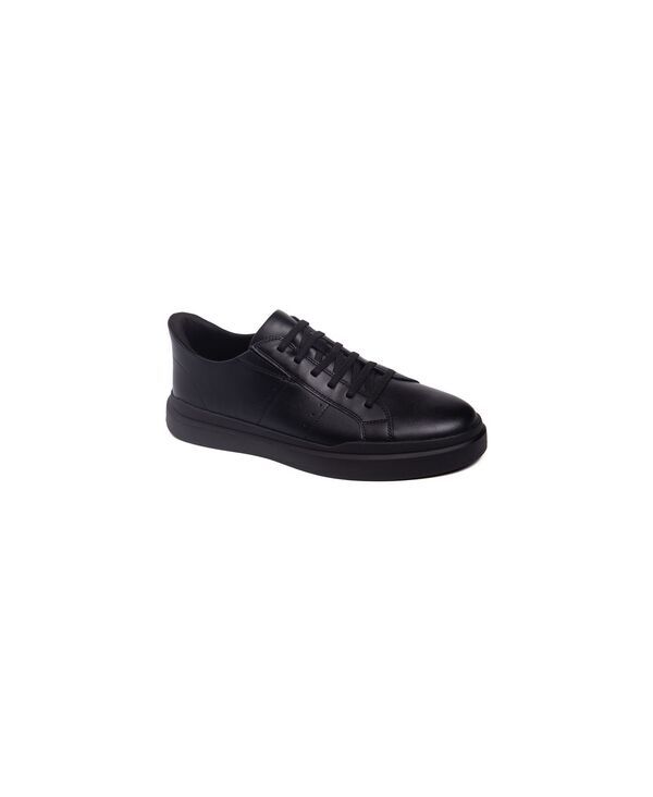 マークジョセフニューヨーク メンズ シューズ スニーカー Marc Joseph New York Mens Fort Avenue HandsFree Slip On Technology Fashion Sneakers Black fuax leathe