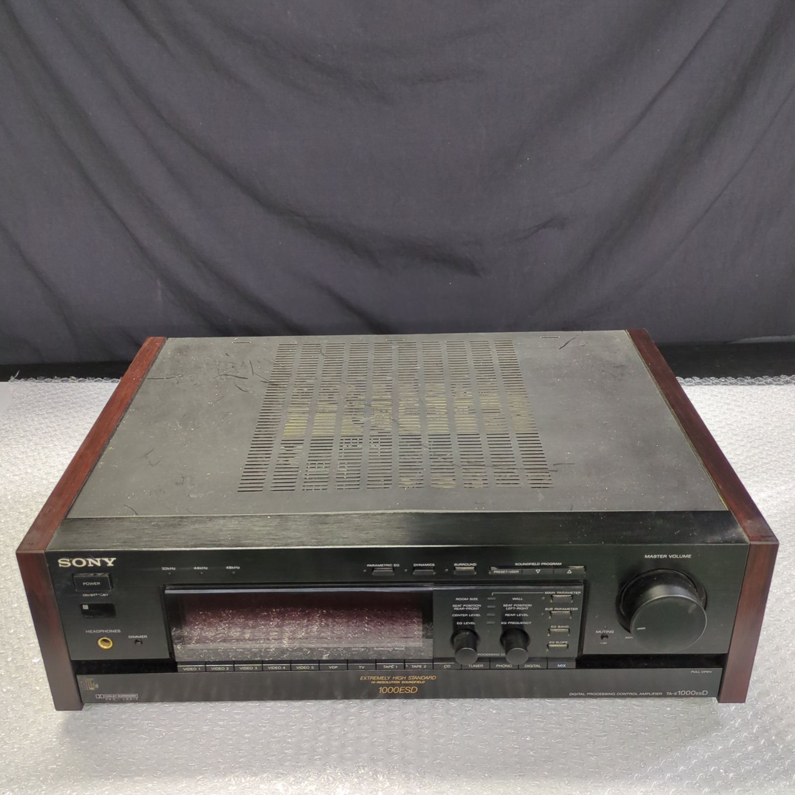 D8871】[ジャンク品] SONY AVコントロールアンプ TA-E1000ESD - メルカリ