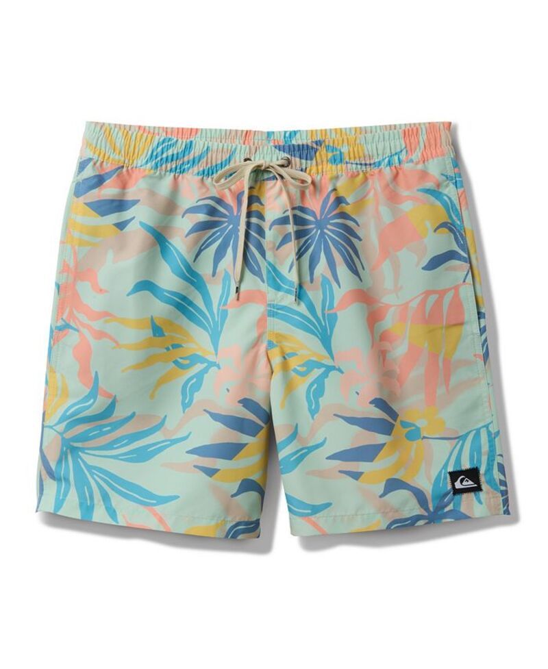 クイックシルバー メンズ 水着 ハーフパンツ・ショーツ ショートパンツ Quiksilver Mens Everyday Mix Volley 17 Nb Shorts Jade