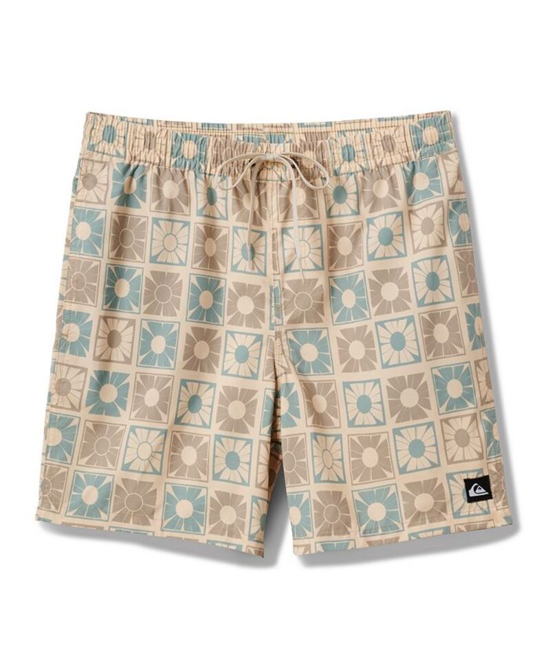 クイックシルバー メンズ 水着 ハーフパンツ・ショーツ ショートパンツ Quiksilver Mens Everyday Mix Volley 17 Nb Shorts Cream クリーム