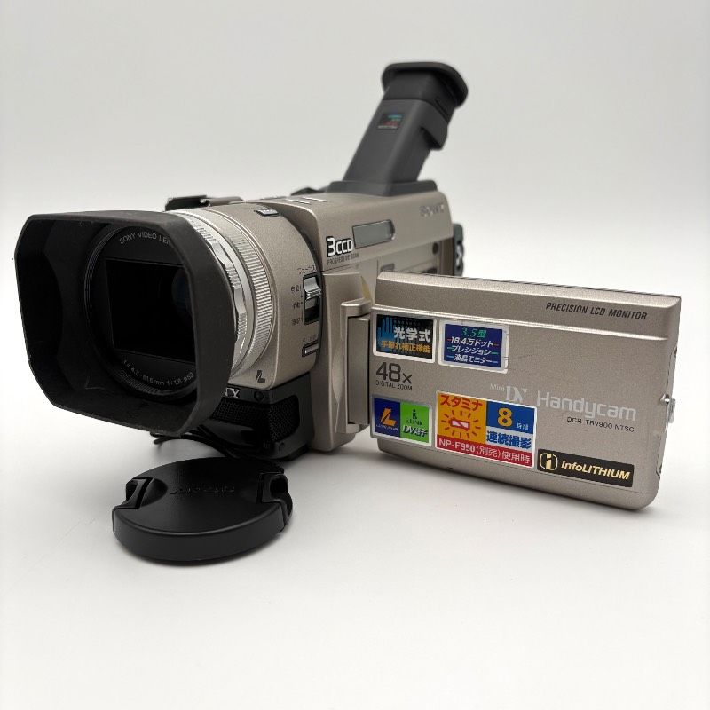 現状品/ジャンク品】SONY ソニー DCR-TRV900 MiniDV ビデオカメラ 通電