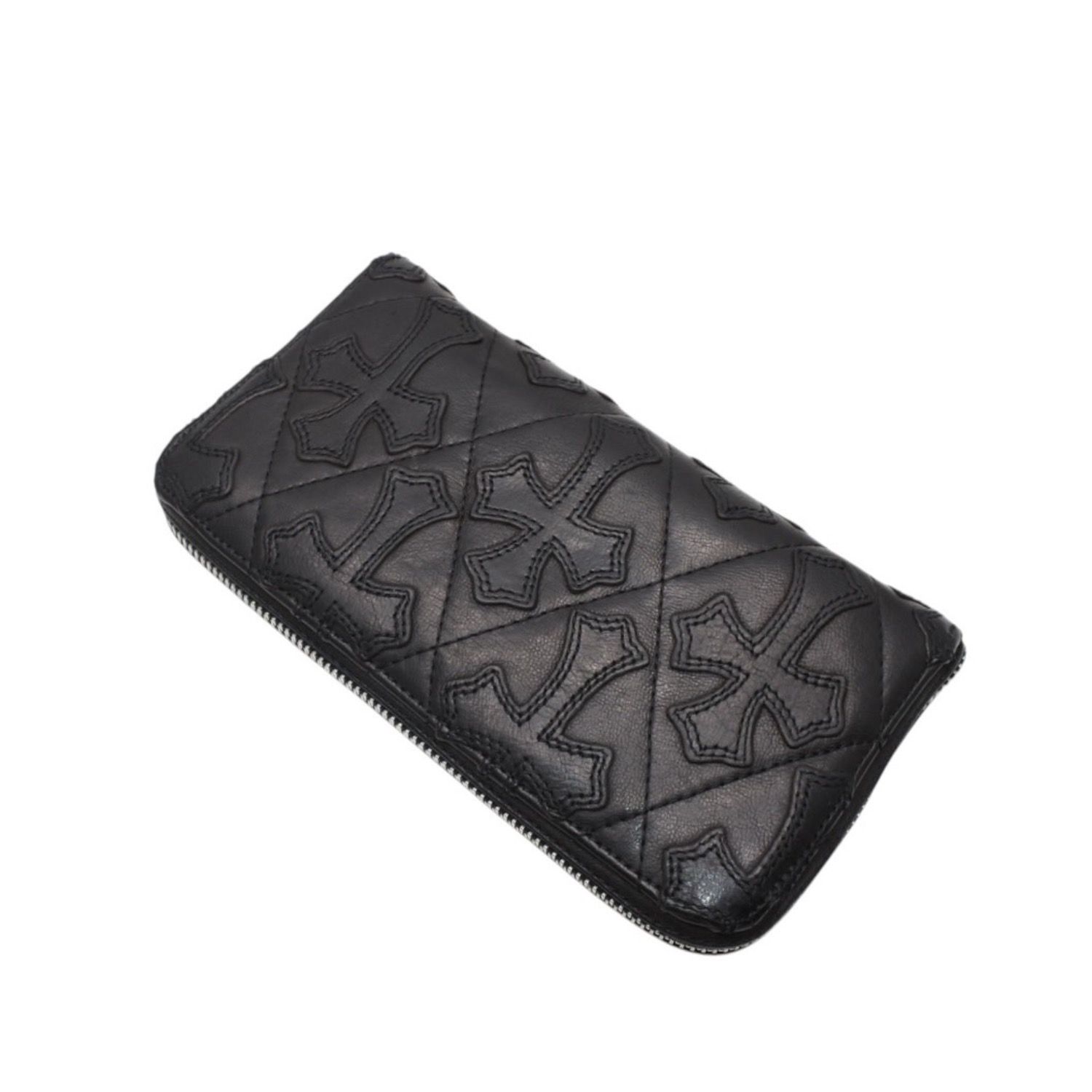 クロムハーツ　キルティング　長財布 クロムハーツキルティング長財布