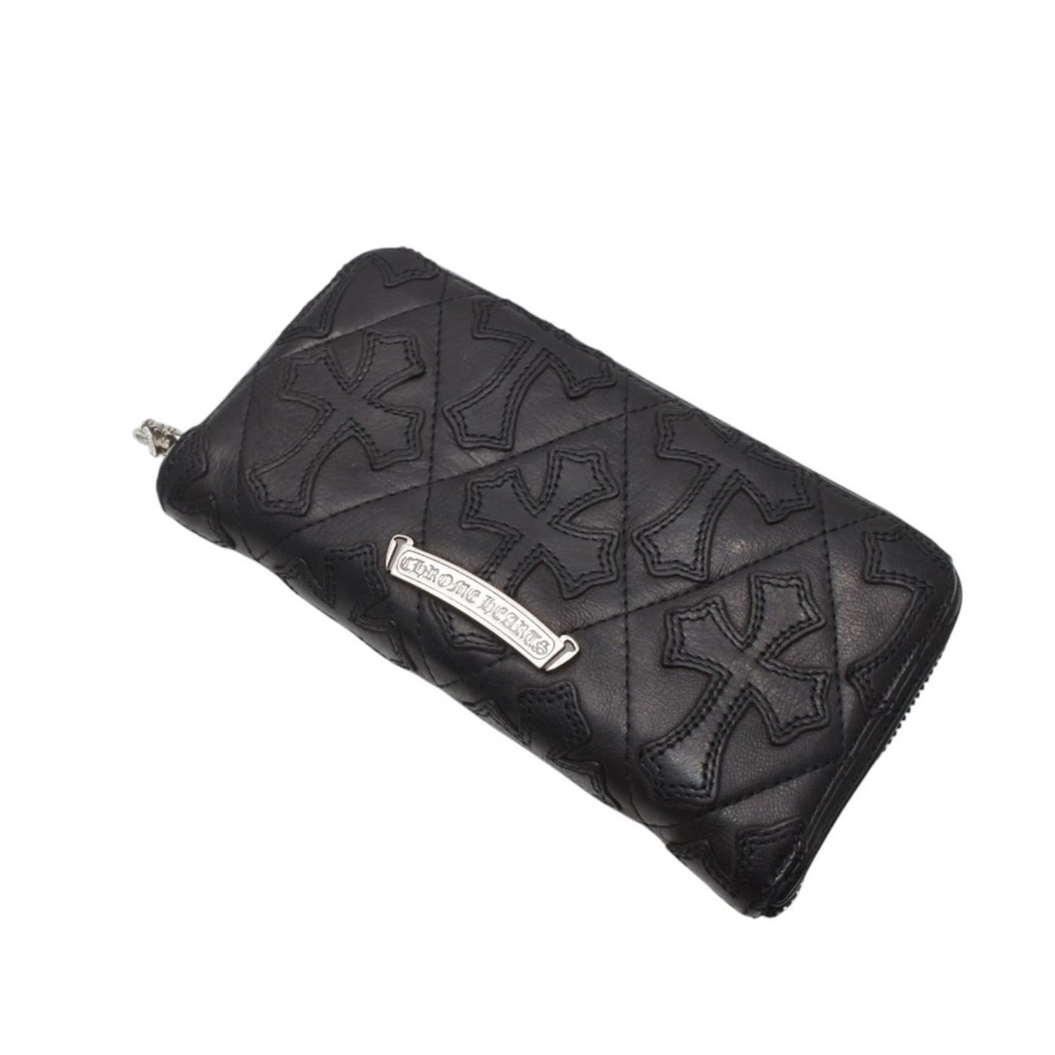 CHROME HEARTS クロムハーツ REC F ZIP QUILTED セメタリークロス 