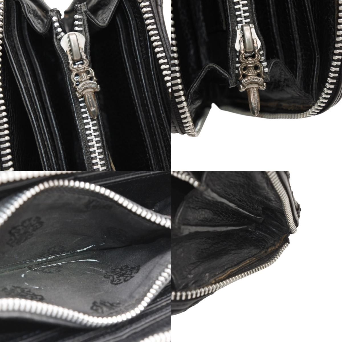 CHROME HEARTS 長財布 キルティングレザー ダガー CHROME HEARTS 長財布 キルティングレザー ダガー