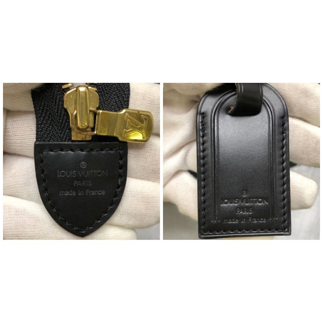 LOUIS VUITTON ルイ ヴィトン エピ リヴィエラ ハンドバッグ ノワール 
