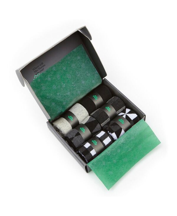 ミオマリオ レディース アンダーウェア 靴下 Mio Marino Womens Dress Crew Socks 6 Pack Tasteful finesse