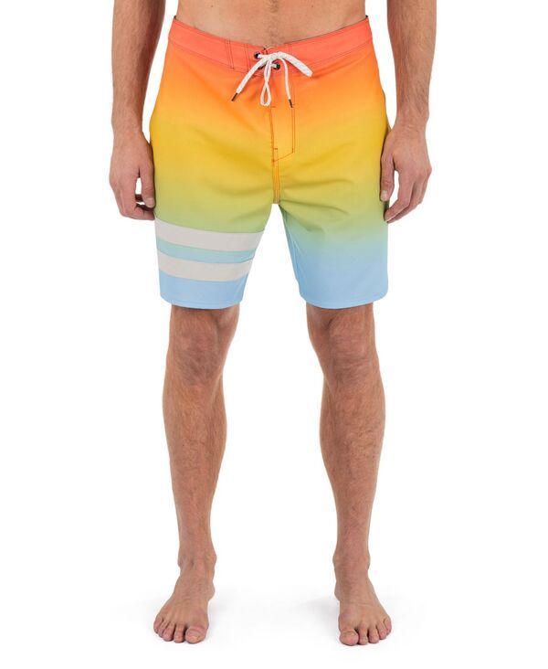 ハーレー メンズ 水着 ハーフパンツ・ショーツ ショートパンツ Hurley Mens Phantom Eco Block Party Boardshorts Totally orange オレンジ