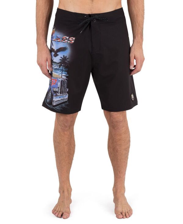 ハーレー メンズ 水着 ハーフパンツ・ショーツ ショートパンツ Hurley Mens Phantom Eco Haulin Glass Boardshorts Black ブラック 11,610円