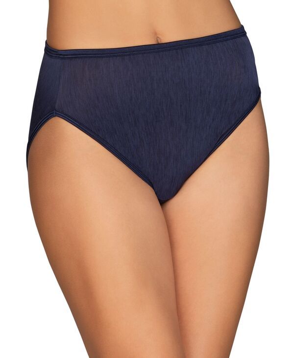 バニティフェア レディース アンダーウェア パンツ Vanity Fair Illuminationreg HiCut Brief Underwear 13108 also available in extended sizes Ghost Navy ネイビー