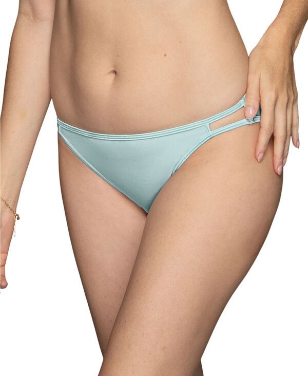 バニティフェア レディース アンダーウェア パンツ Vanity Fair Illumination String Bikini Underwear 18108 TALISMAN BLUE ブルー