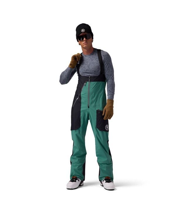 バックカントリー メンズ ボトムス カジュアルパンツ Mens Backcountry Cardiac GORETEX 3L Bibski Pants Gearhead green グリーン
