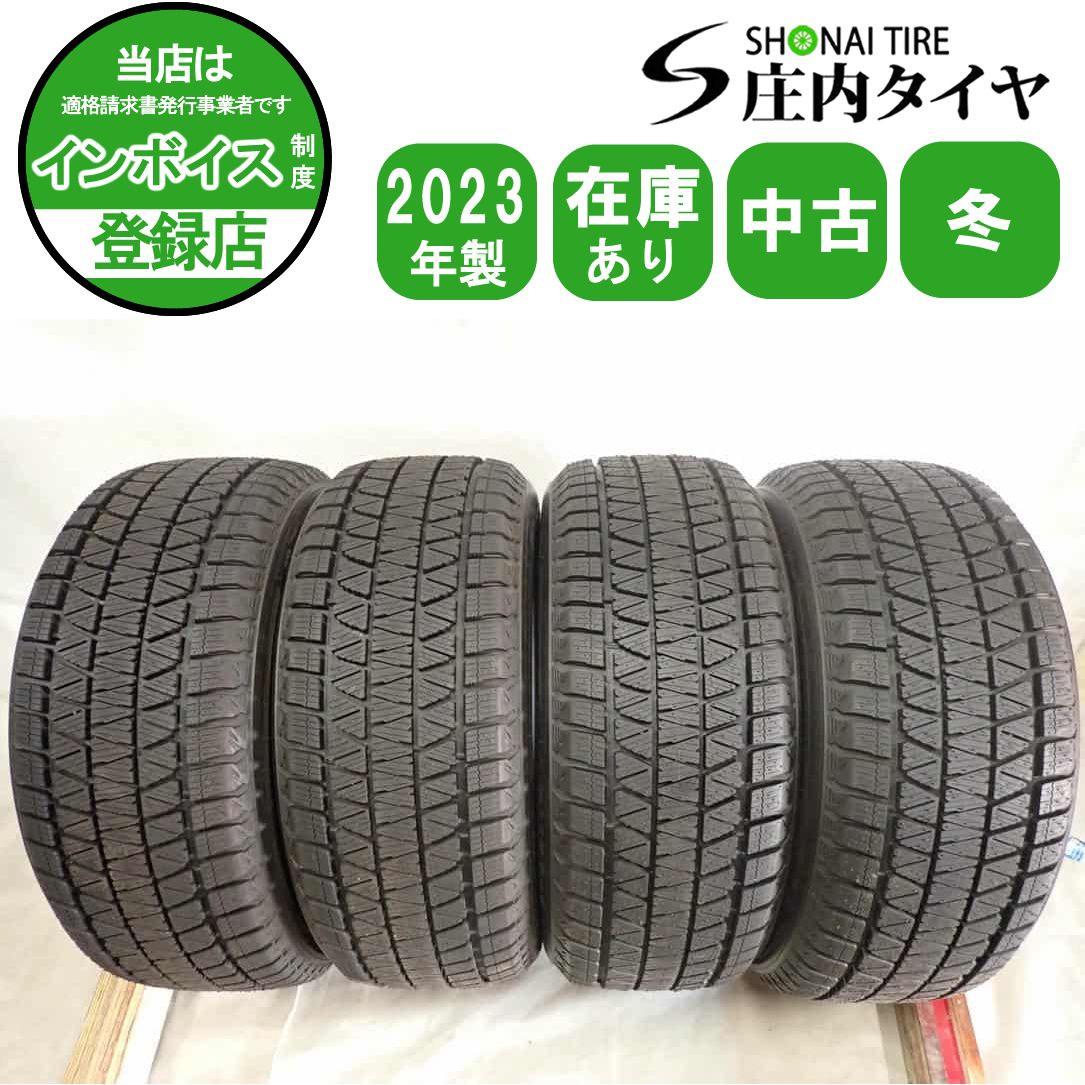 冬4本SET 会社宛 送料無料 235/55R18 100Q ブリヂストン ブリザック DM-V3 2023年製 NX RAV4 ハリアー GLAクラス GLBクラス 特価 NO,F9704