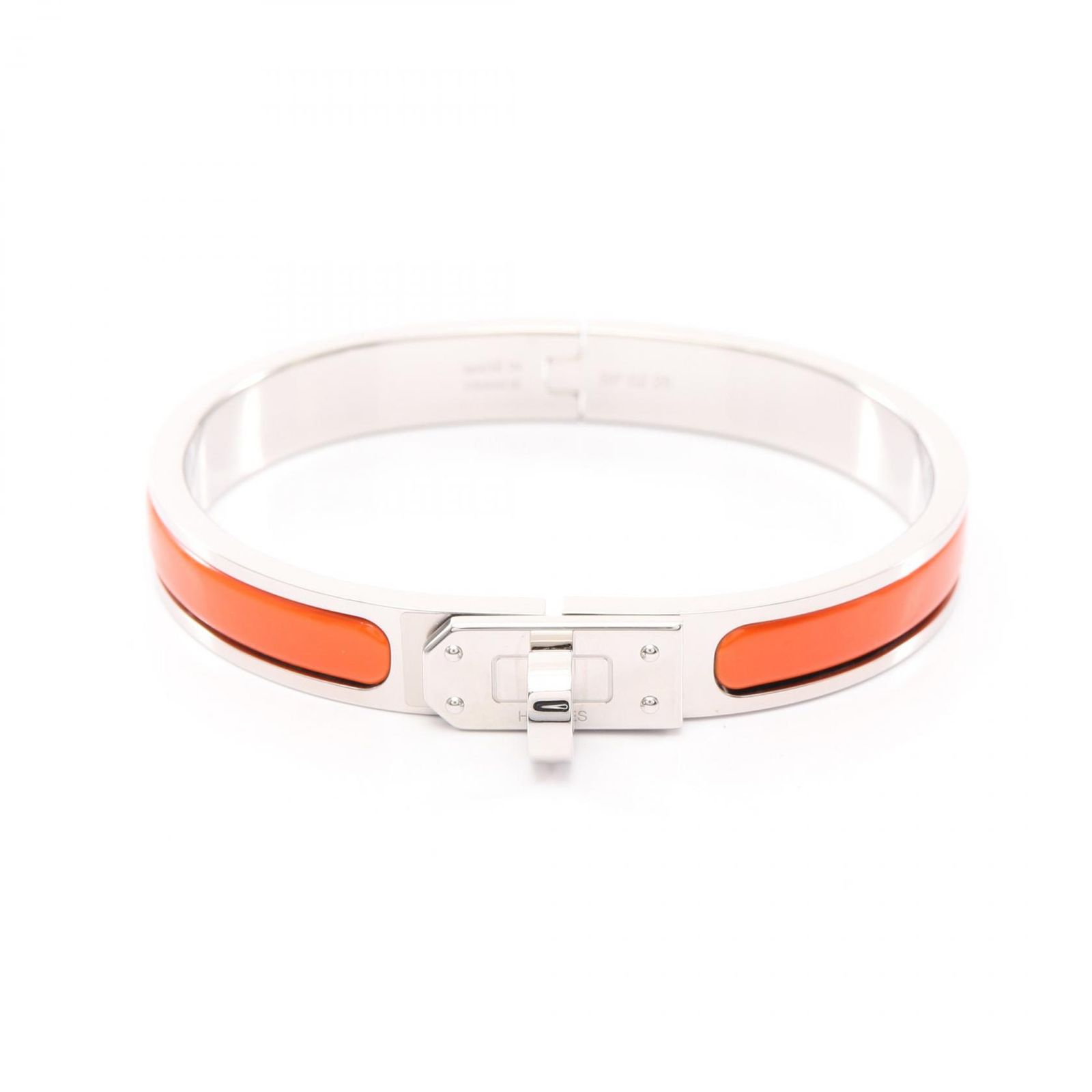 エルメス HERMES バングル ミニ クリック ケリー ステンレススチール 