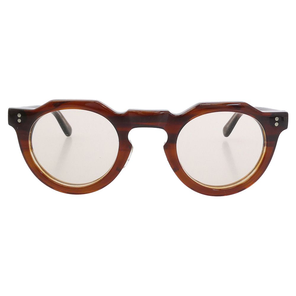 レスカ Lesca COL.83 PICA ピカ ブラウンレンズ 色入りレンズ ボストン サングラス アイウェア 眼鏡 ブラウン系 44-26【中古】 レスカ Lesca COL.83 PICA ピカ ブラウンレンズ 色入りレンズ ボストン