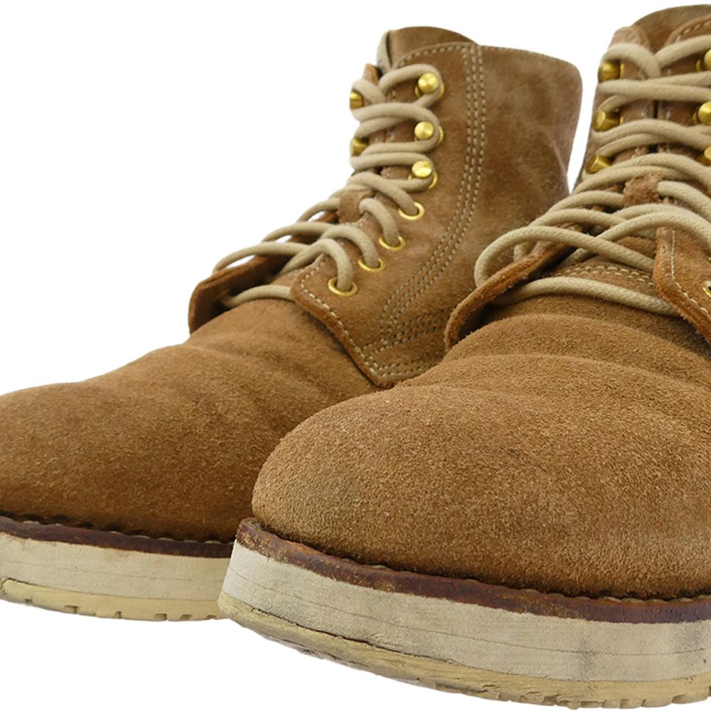 VISVIM ビズビム VIRGIL BOOTS FOLK レースアップ ブーツ ブラウン系