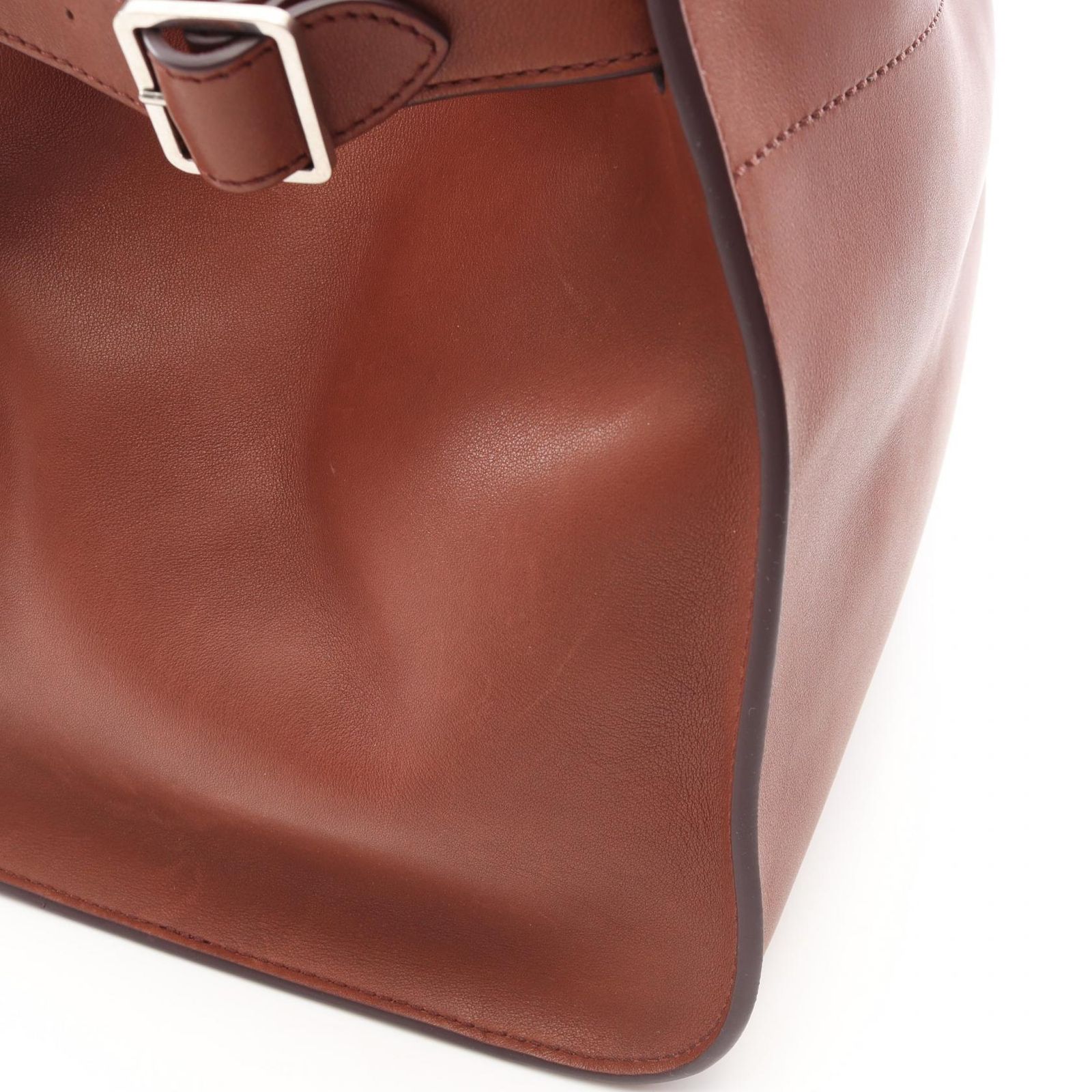 ザ ロウ THE ROW ハンドバッグ SOFT MARGAUX 15 マルゴー ブラウン 