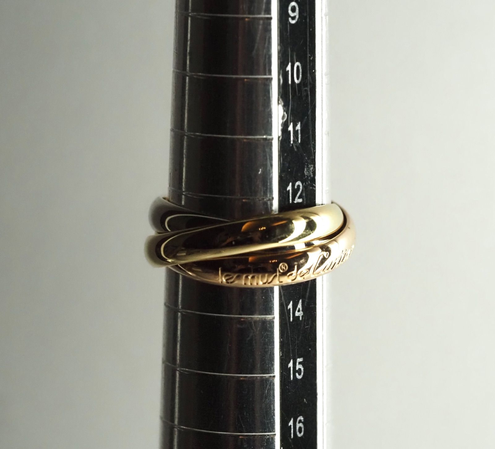 Cartier カルティエ トリニティリング 750 53号 シリアルナンバー有 