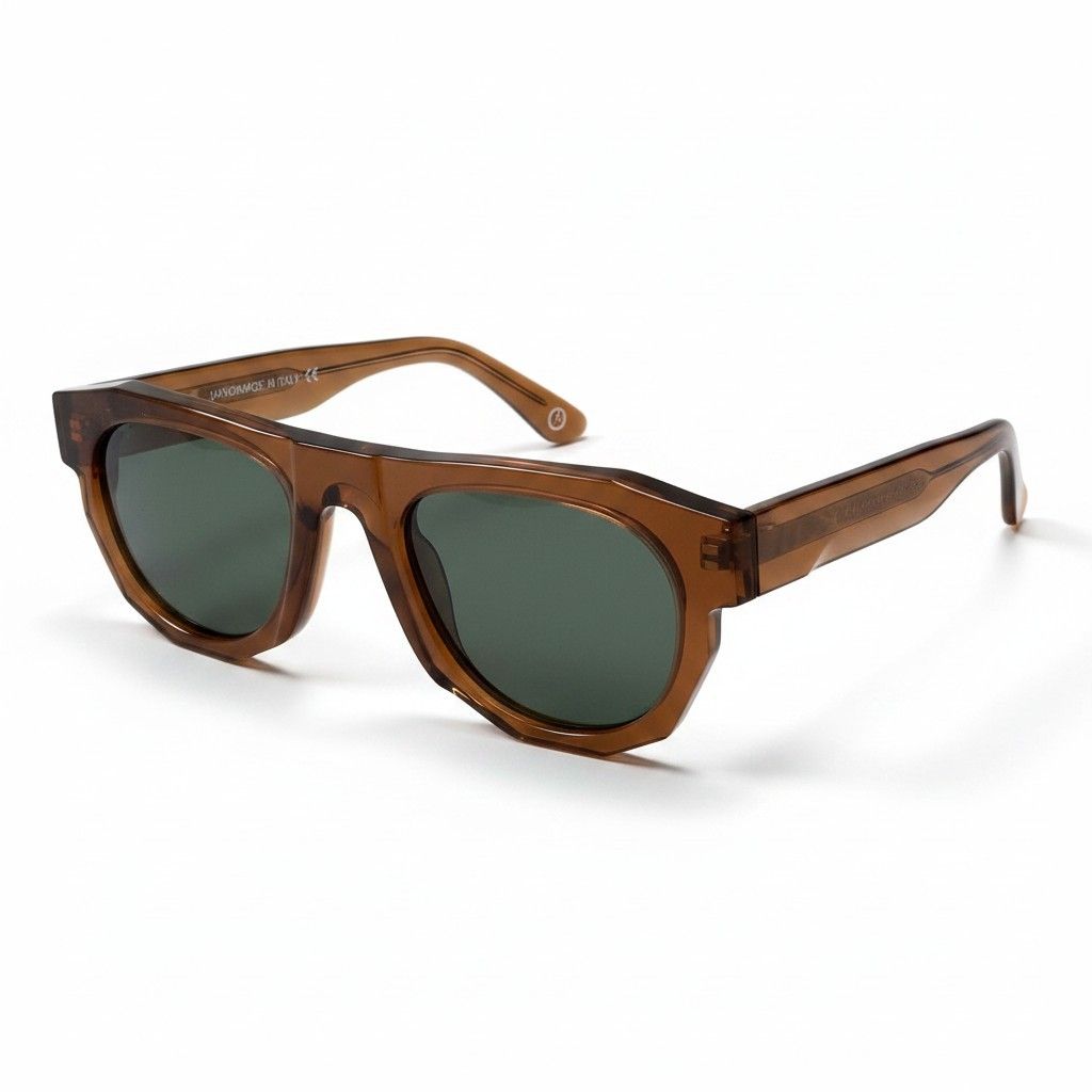 e4 OPHY オフィ EYEWEAR VESSEL アイウェア サングラス フルリム カラーレンズ 52□22 145 クリアブラウン メンズ 紳士用k02i e4 OPHY オフィ EYEWEAR VESSEL アイウェア サングラス フルリム