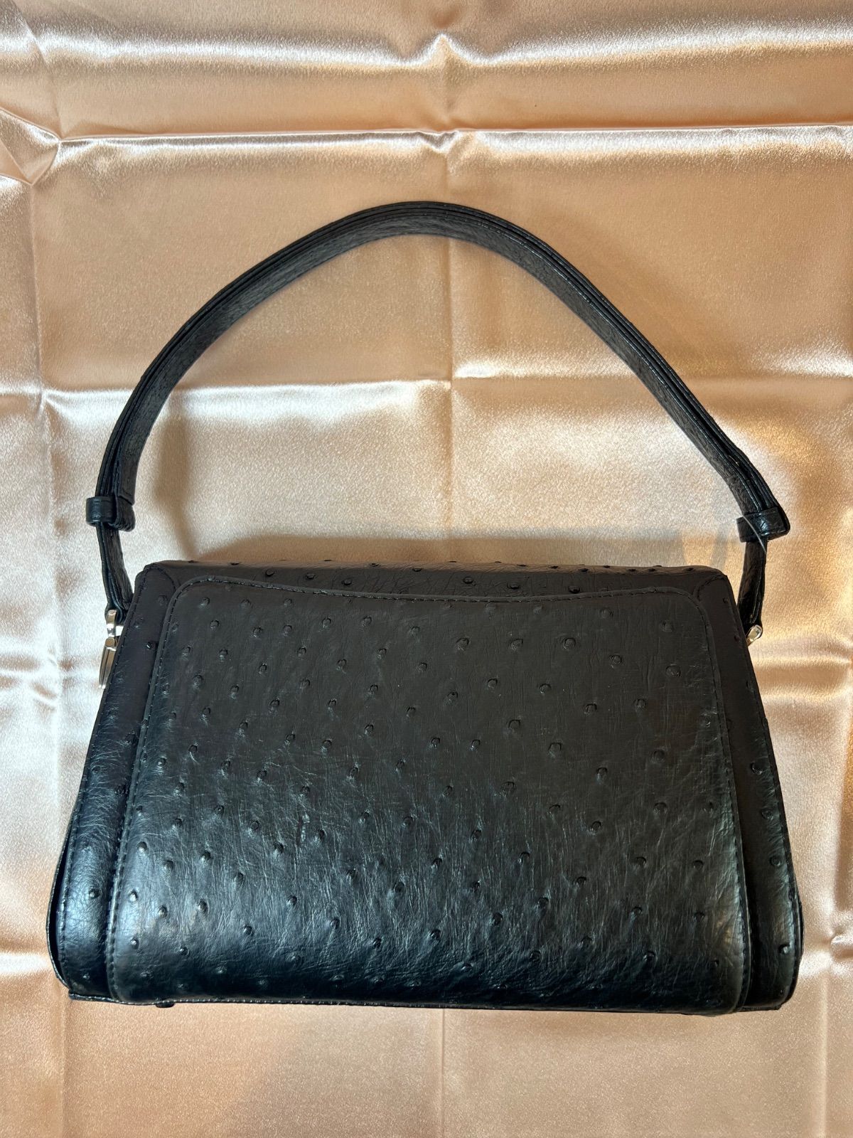 美品 JRA認定】オーストリッチ ショルダーバッグ 2way 肩掛け リアル 