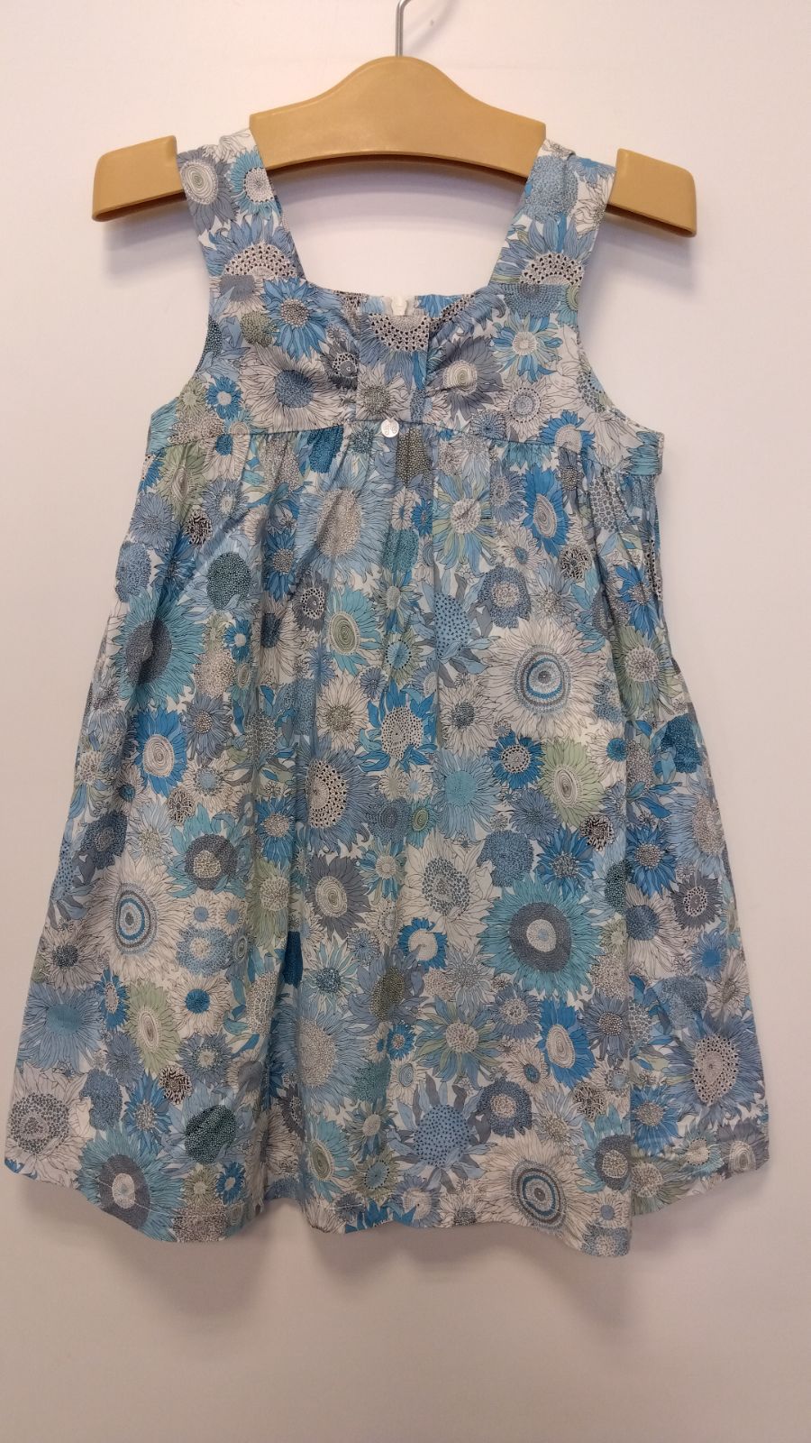 M02　タルティーヌショコラ　子供服　ワンピース　手洗いOK　コットン100%　110cm