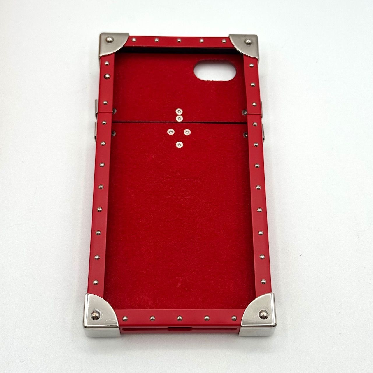 LOUIS VUITTON × Supreme iPhone7 8 SE レッド ルイヴィトン シュプリーム iPhoneケース SE/7/8 赤 - メルカリ