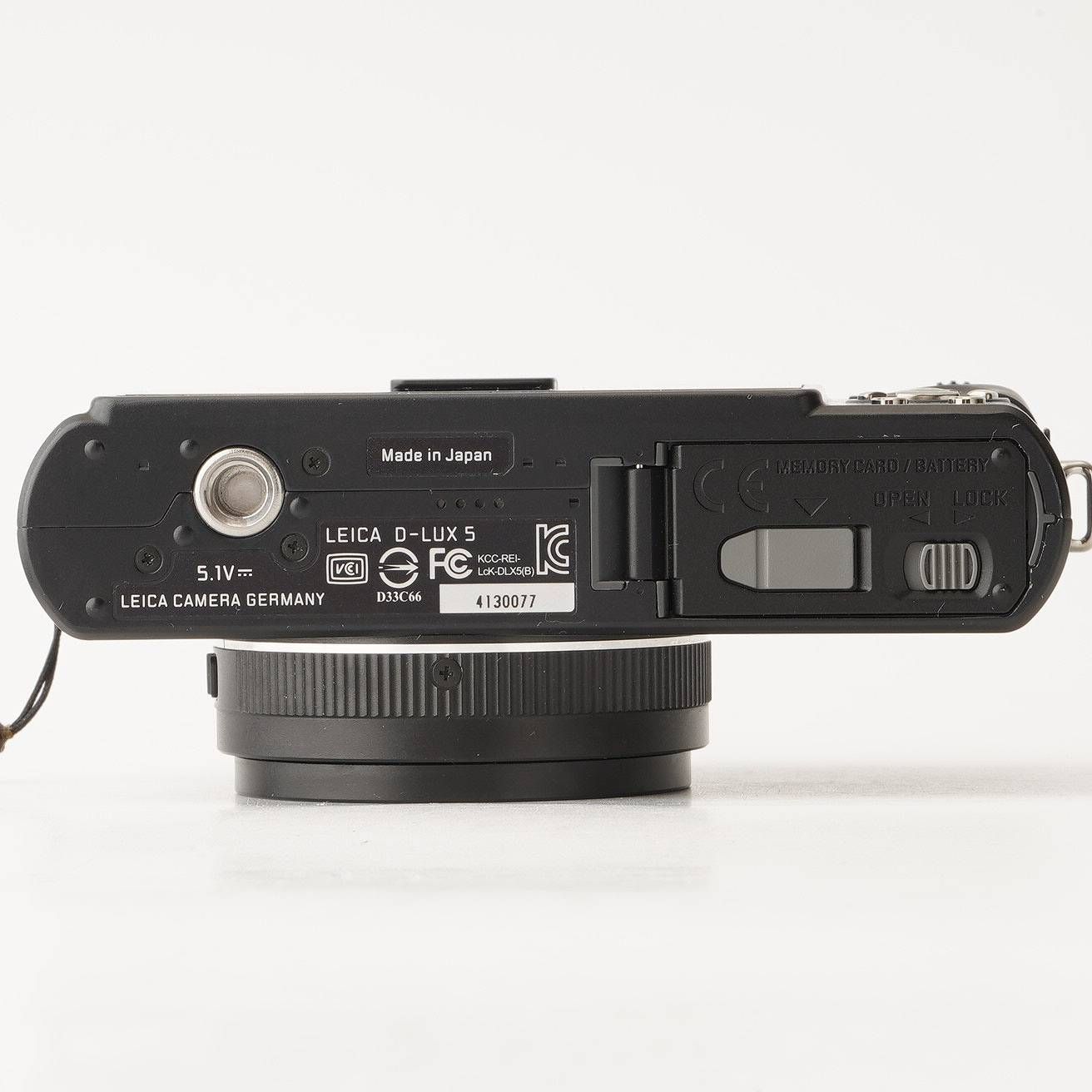ライカ Leica D-LUX5 ブラック コンパクトデジタルカメラ - メルカリ