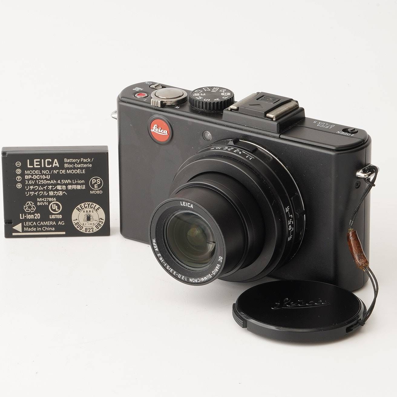 i*o様 Leica D-Lux 5 コンパクトデジタルカメラ ブラック 動作確 Leica (ライカ) D-LUX 5 コンパクトデジタルカメラ ※本体のみの為動作