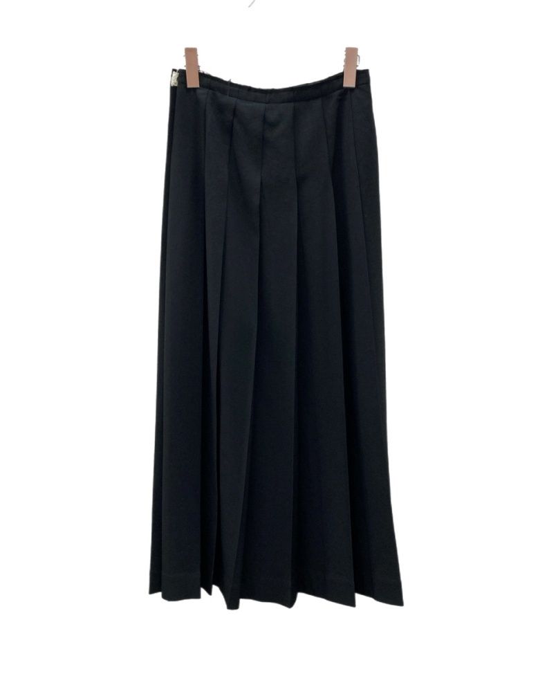 ワイズ Y's 13AW ウールギャバ プリーツマキシスカート ロング丈 ワイズ Y's 13AW ウールギャバ プリーツマキシスカート ロング丈