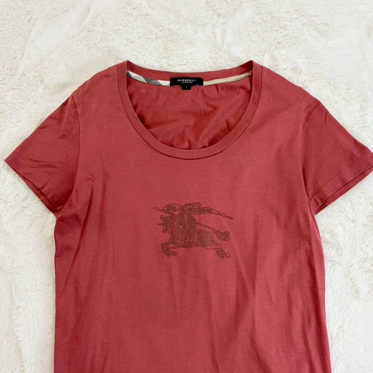 日本製 BURBERRY LONDON バーバリーロンドン 半袖 Tシャツ カットソー 