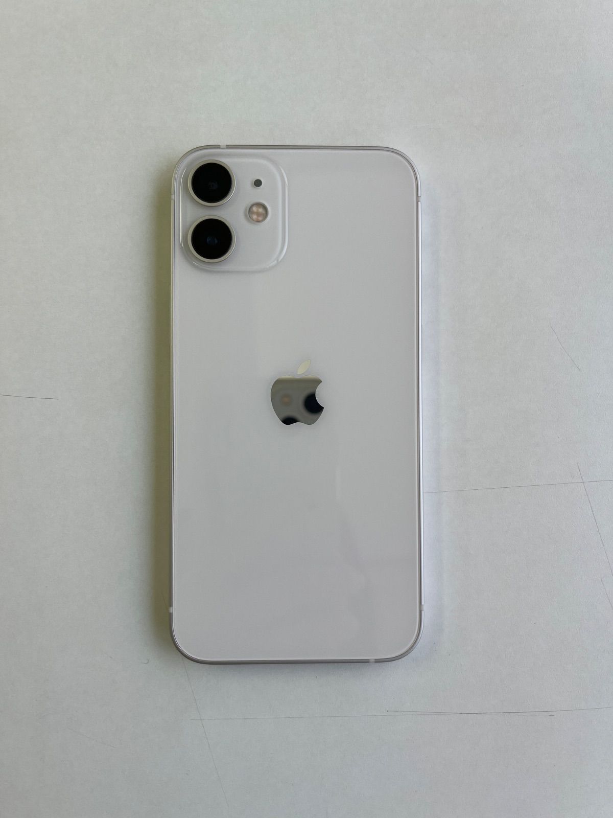 美品 iPhone 12 mini 64GB ホワイト バッテリー100% MGA63J/A - 7242