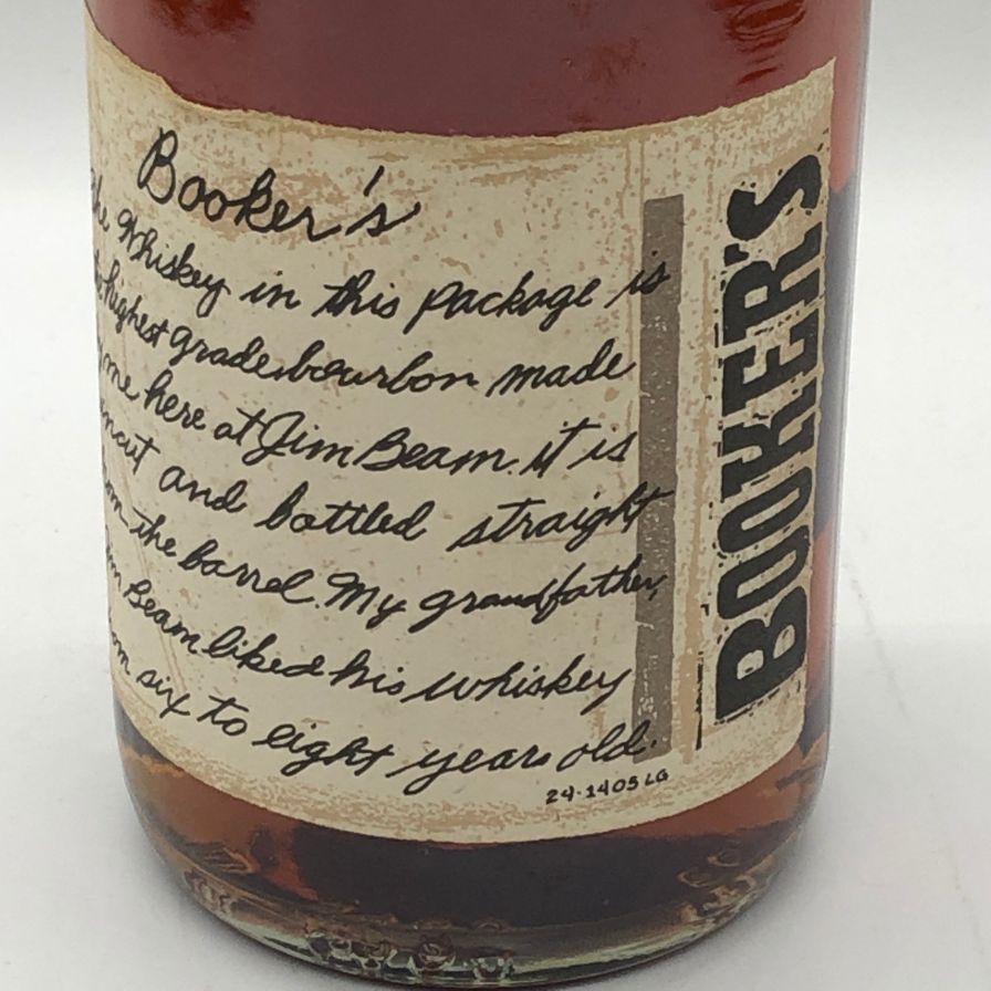 Booker's ブッカーズ 7年 C-Ｊ-06-86 750ml 62.4% ブッカーズ ノエ 7年 C-J-06-86 750ml - メルカリ