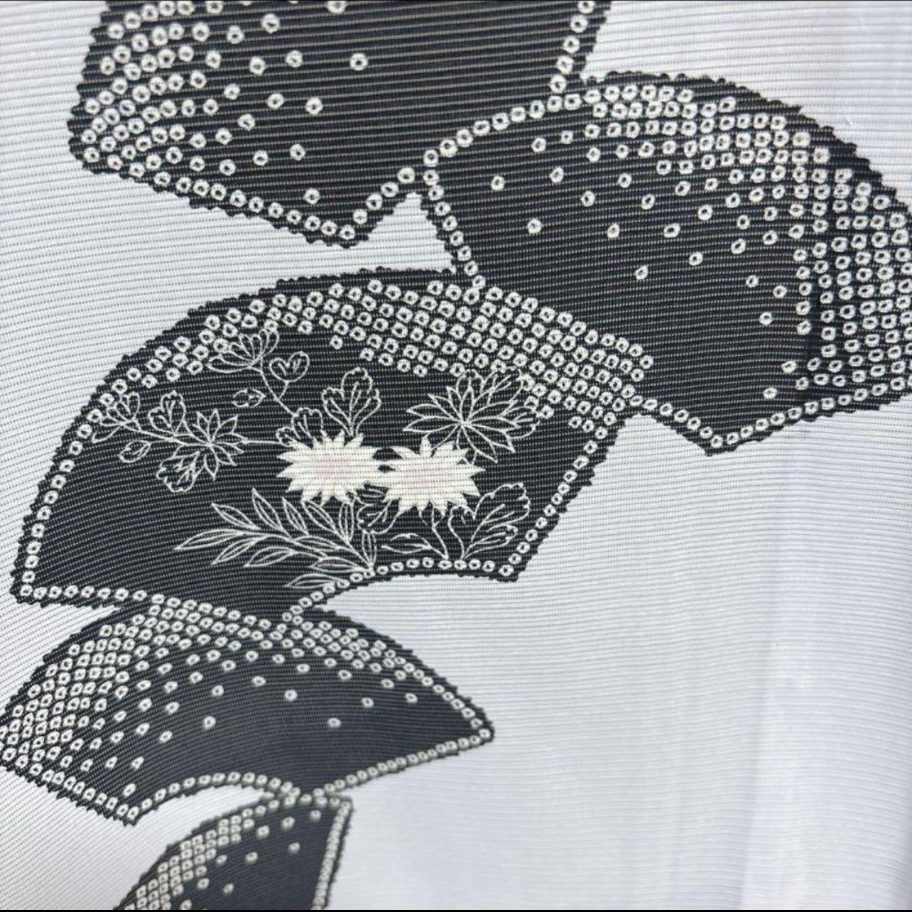 一点物 極美品 東レシルック 絽 訪問着 フルセット 白菫色 上品夏着物 