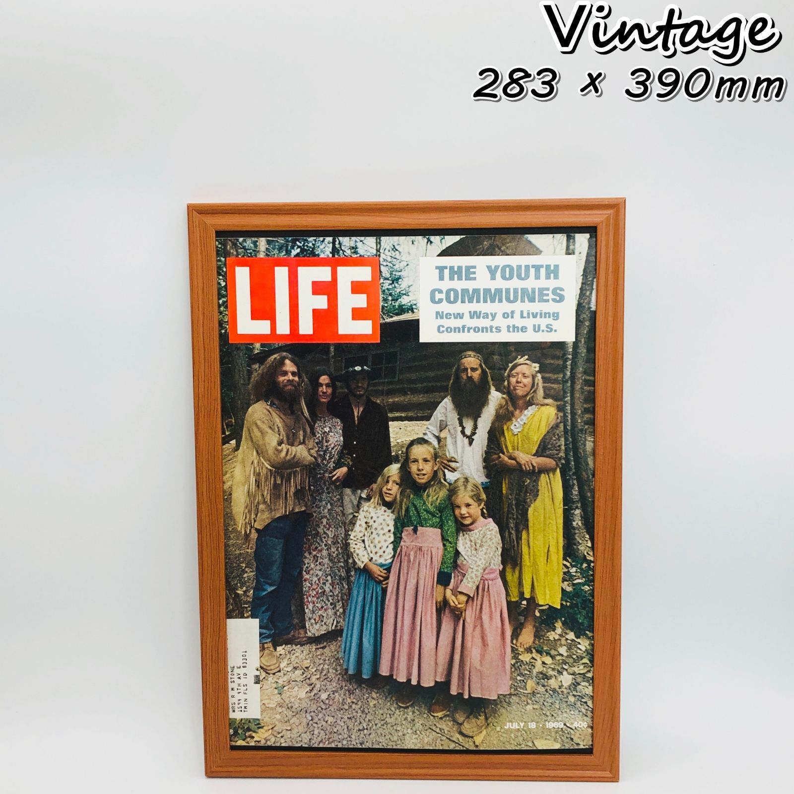 LIFE ライフ誌 1960年 6冊セット ビンテージ雑誌　エッソ マルボロ ビンテージ 広告 ポスター ライフ 雑誌 表紙 (Life)1960's 額付 ※当時