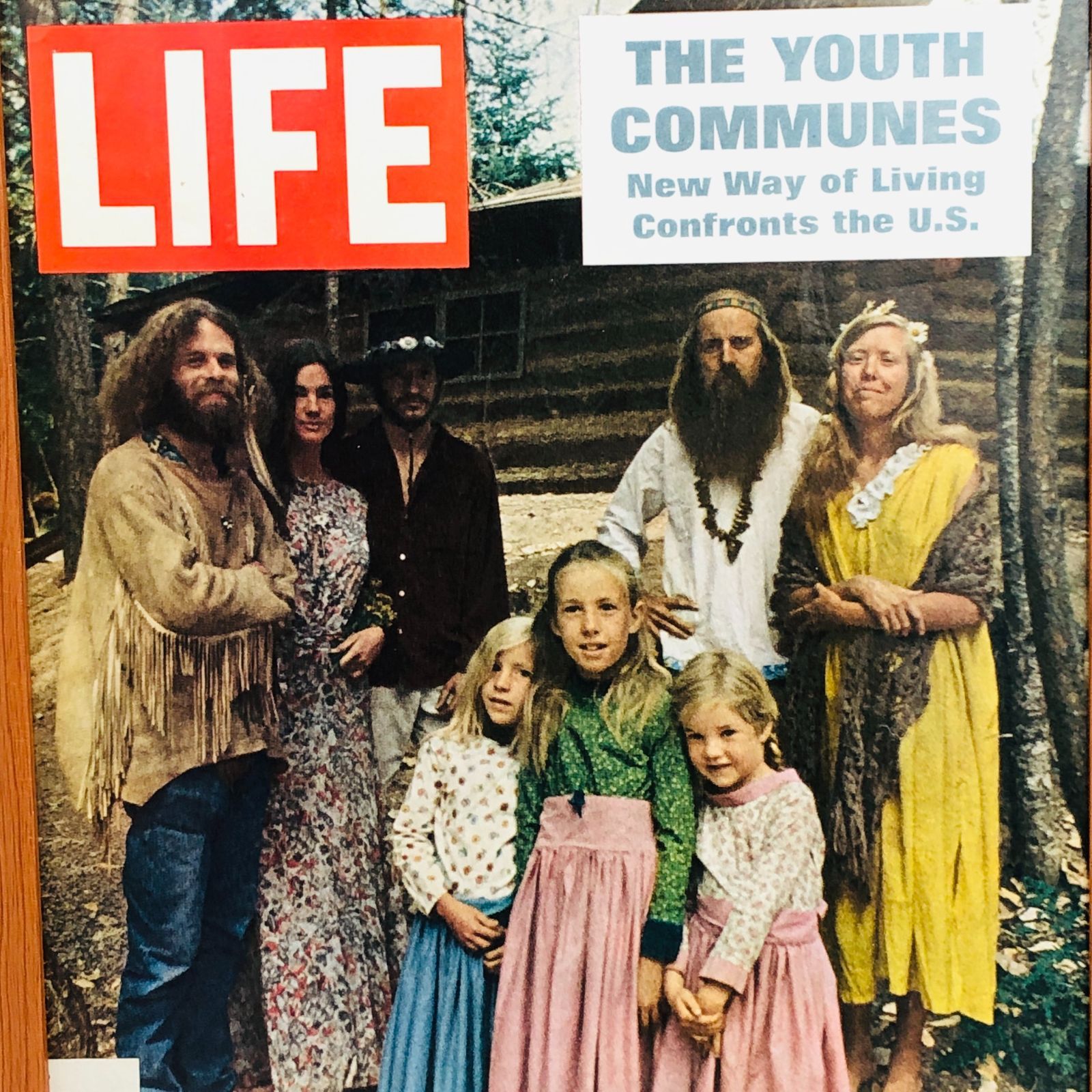 ビンテージ 広告 ポスター ライフ 雑誌 表紙 (Life)1960's 額付 ※当時