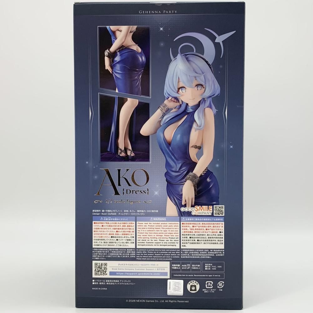 中古】未開封 1/7 アコ ドレス グッドスマイルカンパニー ブルー